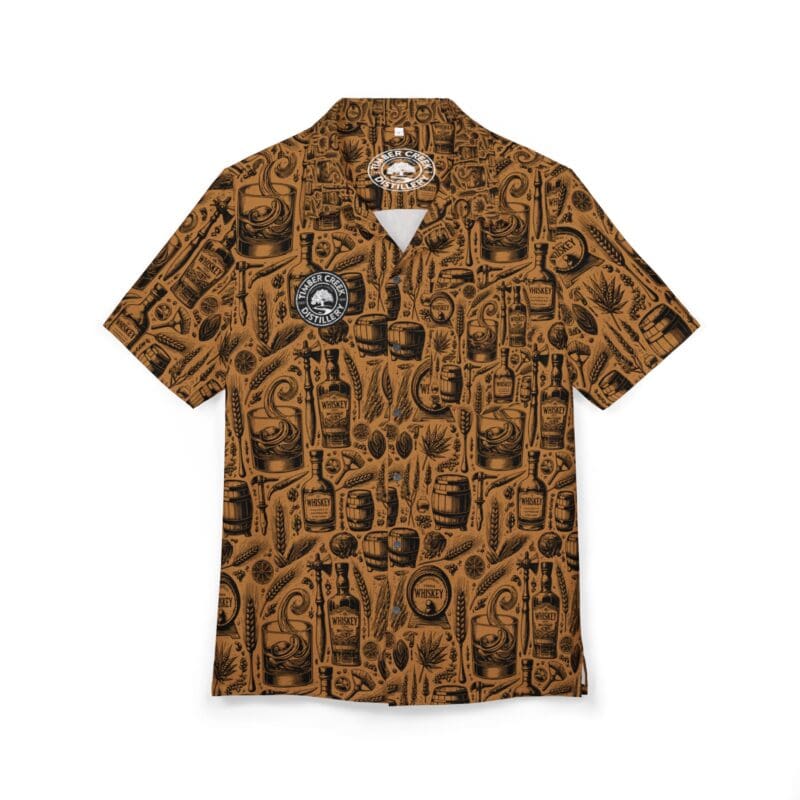 Whiskey button down shirt