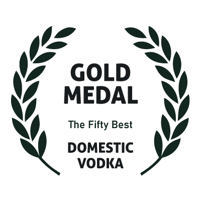 Gold Medal for Best Domestic Vodka from The Fifty Best