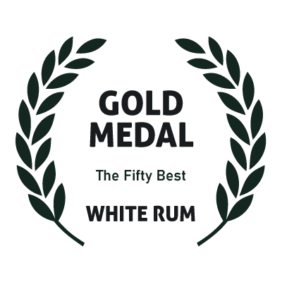 Gold Medal for White Rum from The Fifty Best