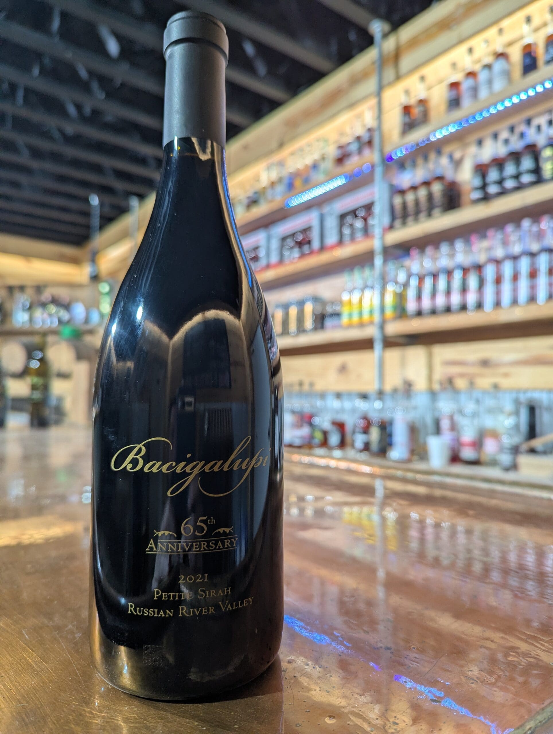 2021 Petite Sirah from bacigalupi -russian river AVA