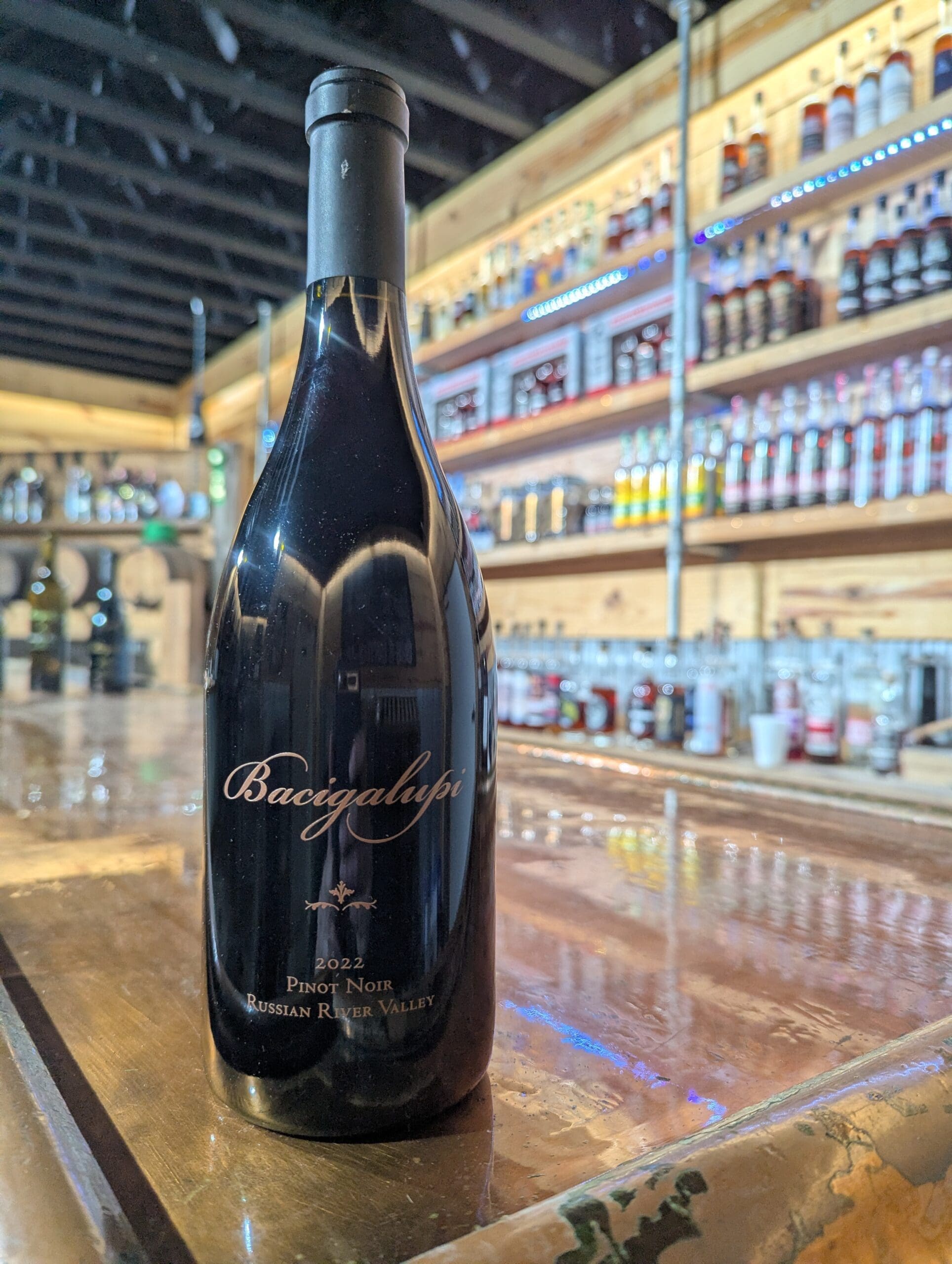 2022 Pinot Noir from bacigalupi -russian river AVA