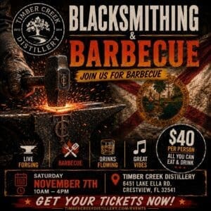 BBQ & Blacksmithing November 7, 2026
