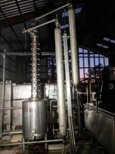 Running the still