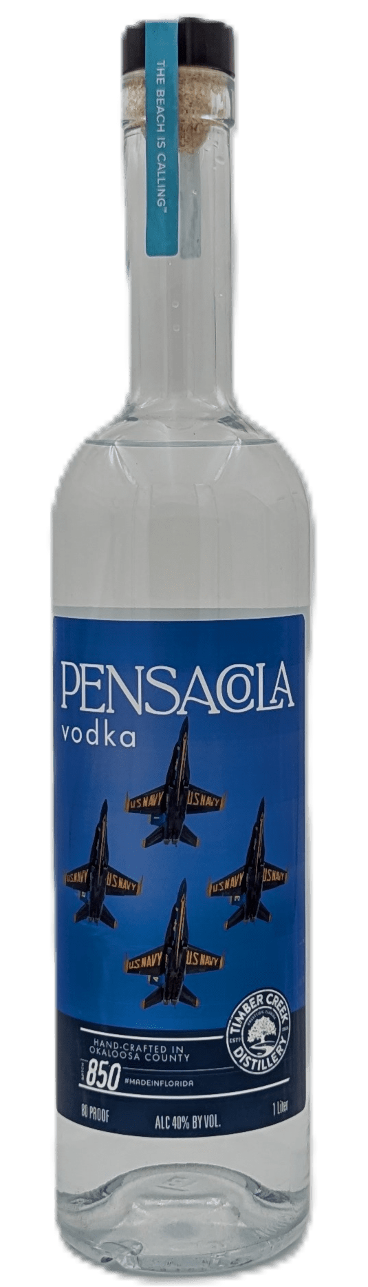 Pensacola Vodka Made by Timber Creek Distillery