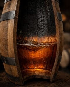 inside a barrel