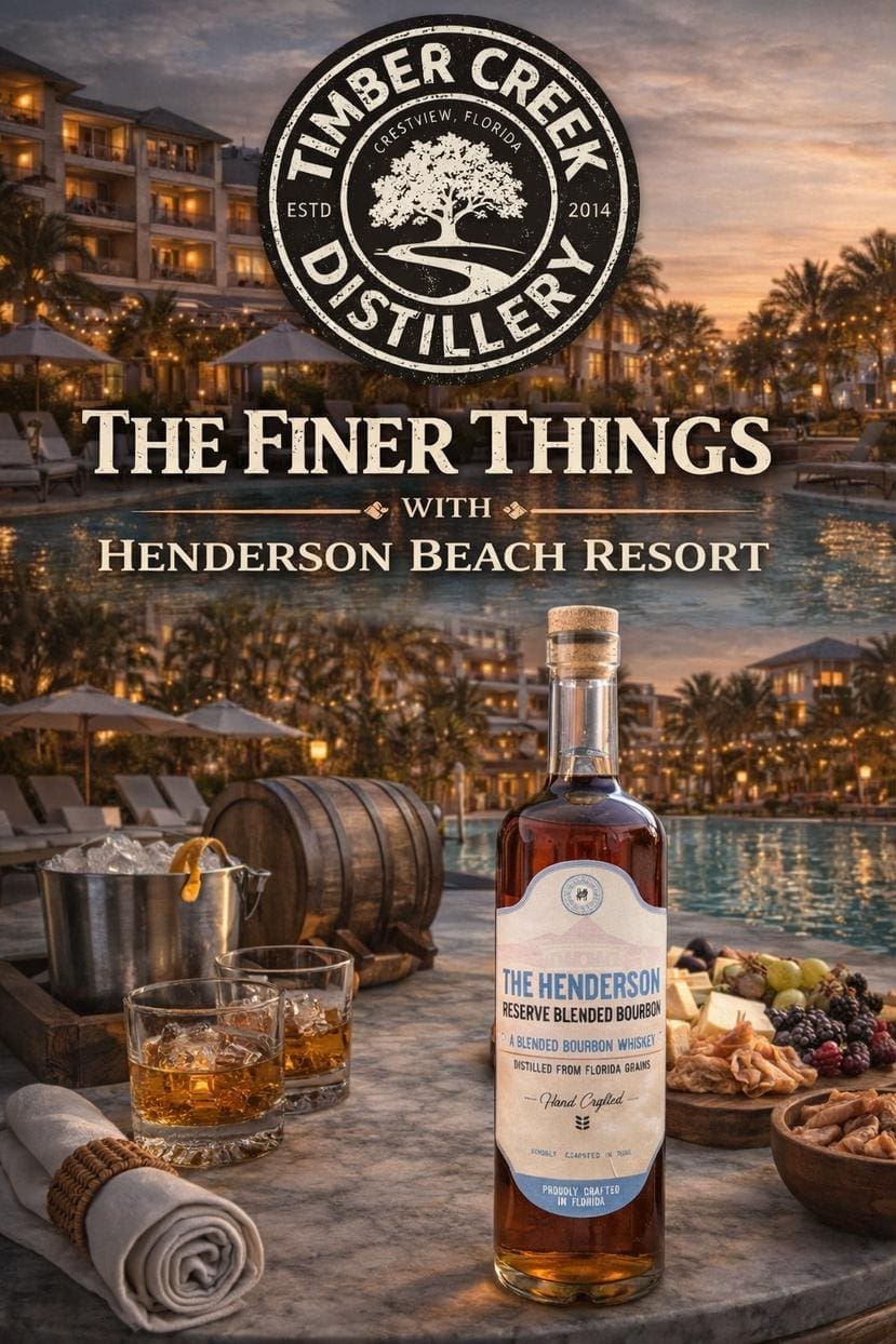 The Finer Things with Henderson Beach Resort and Timber Creek Distillery in Destin Florida