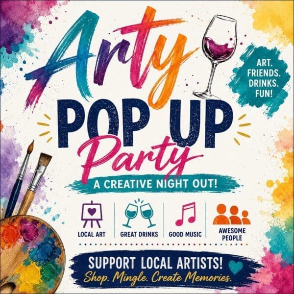 Arty Pop Up Party
