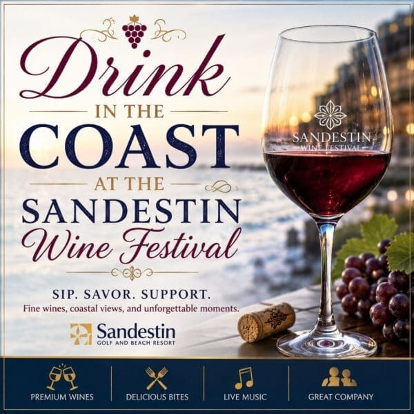 Drink in the coast at the Sandestin Wine Festival