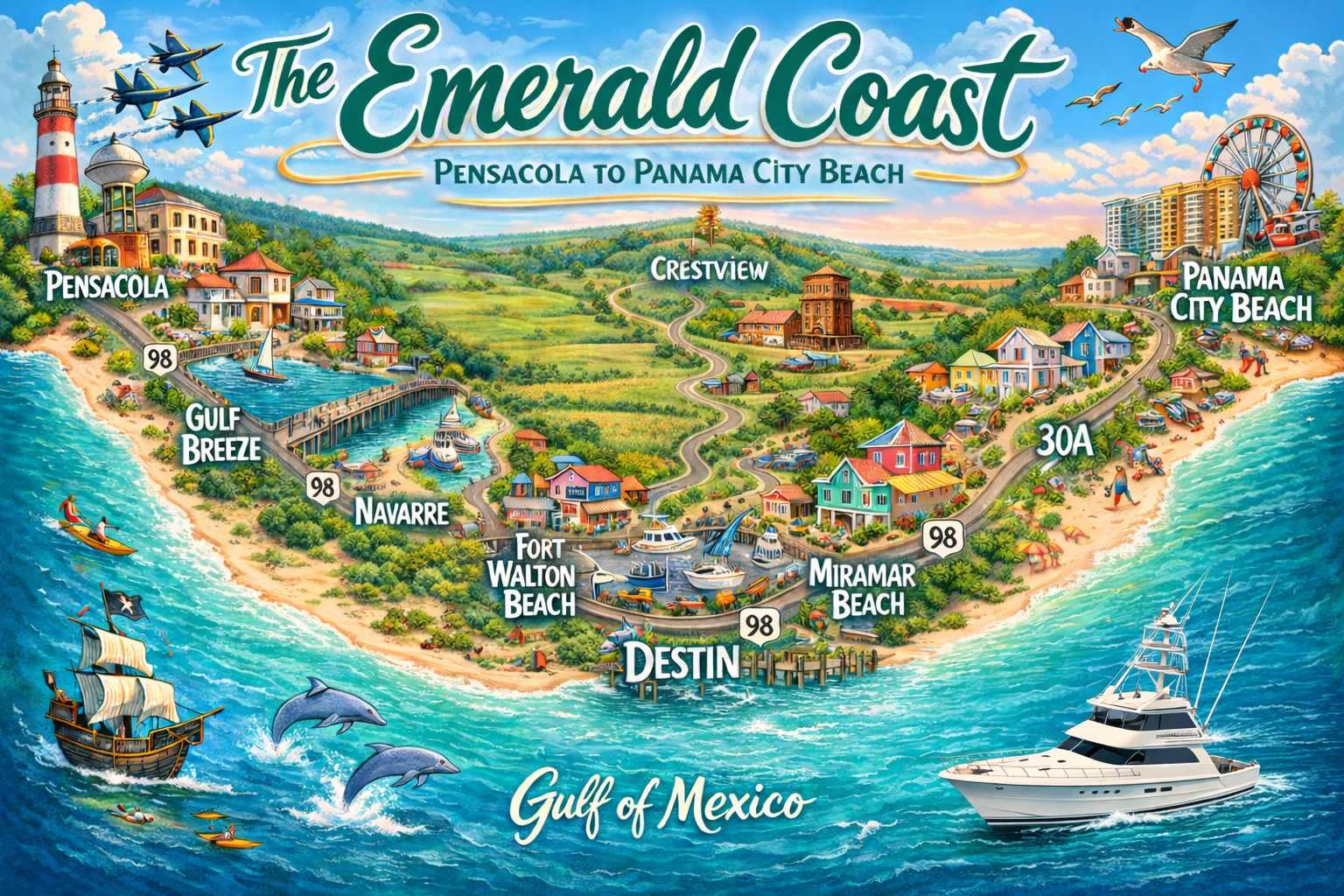 Guide to the Emerald Coast