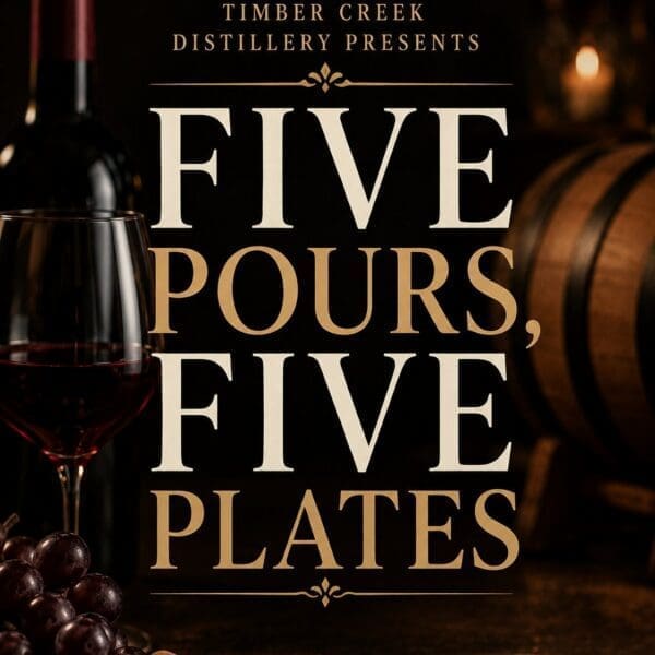 Five pours, Five plates